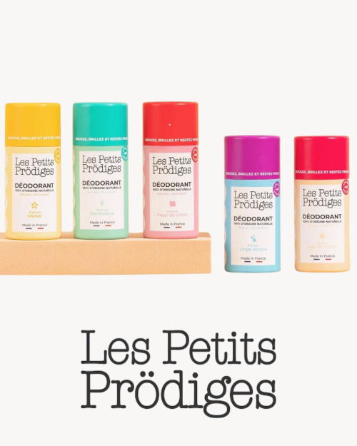 🫧 Les Petits Prödiges 😍 chez Lucie 🌈 🫧\n\nLes déodorants solides @lespetitsprodiges , c’est l’assurance d’une protection 48h, zéro plastique ♻️,...